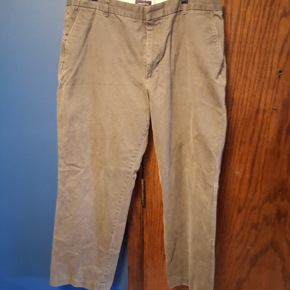 Men's Casual Green Pants